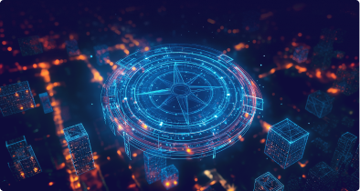 Innovation and technology concept representing banking expertise